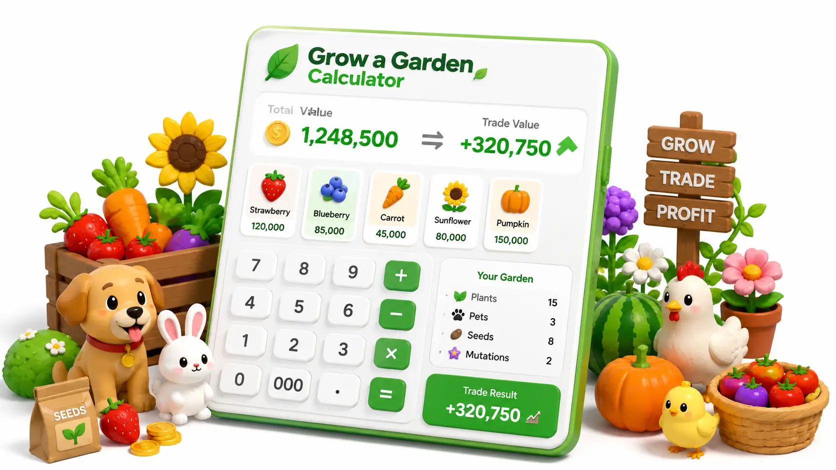 What Is the Grow a Garden Calculator